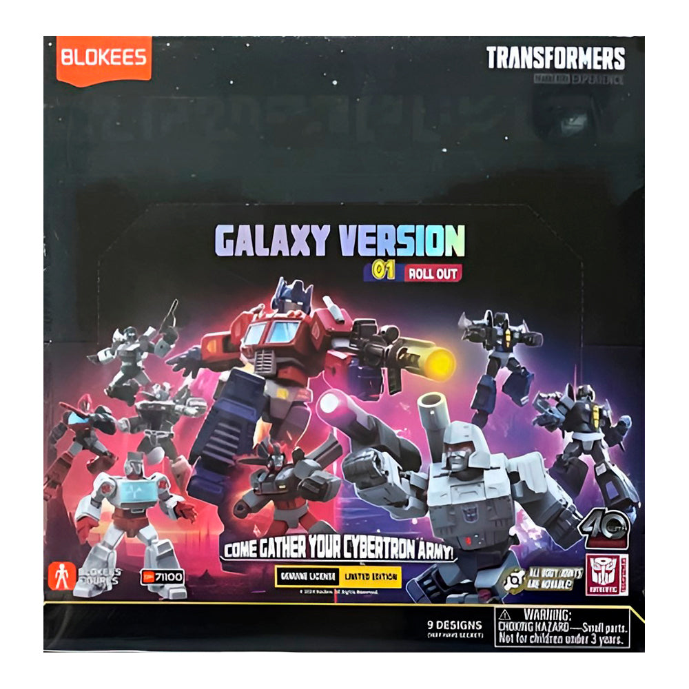 TRANSFORMERS GALAXY VERSION 01 SET COMPLETO BLOKEES TRANSFORMERS GALAXY VERSION 01 SET COMPLETO BLOKEES